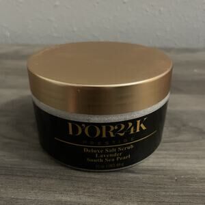 D'OR 24k Prestige Deluxe Salt Scrub Lavender South Sea Pearl 10 oz NEW SEALED